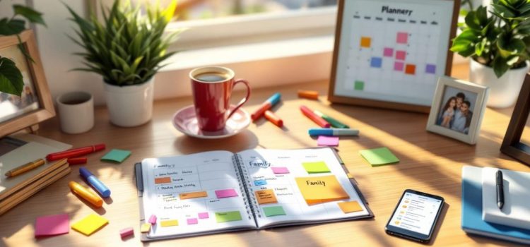 Comment créer un planning familial efficace et facile à suivre